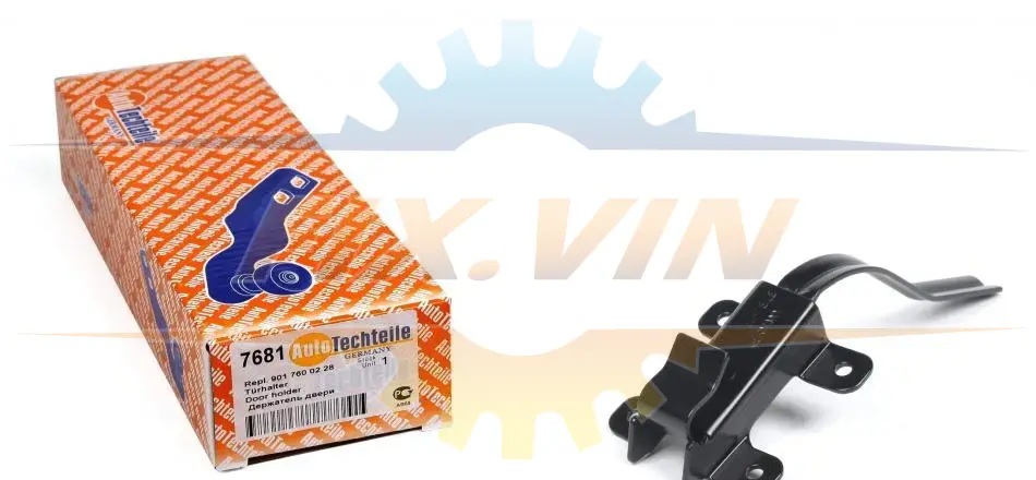 Обмежувач дверей (задньої) MB Sprinter/VW LT 96- (на кузові) AUTOTECHTEILE 100 7681 (фото 1)