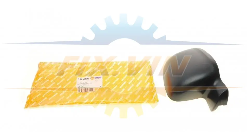 Корпус дзеркала заднього виду Renault Kangoo 08- Л. AUTOTECHTEILE 100 8136 (фото 1)