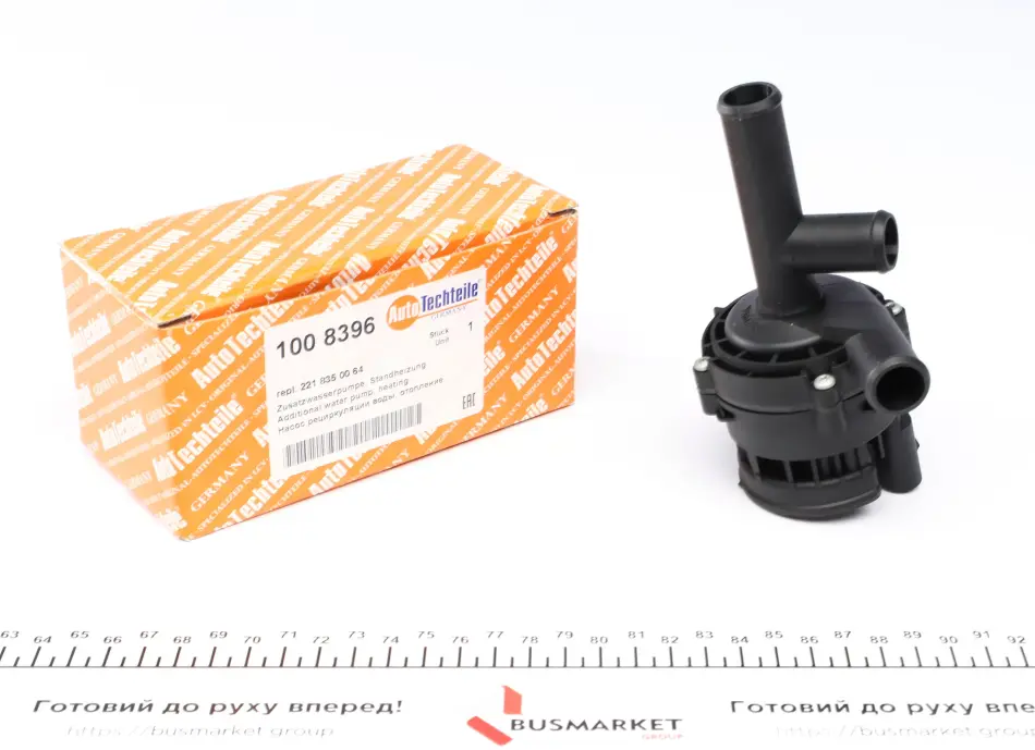 Насос рециркуляції антифриза, MB W221 05-13 AUTOTECHTEILE 100 8396 (фото 1)