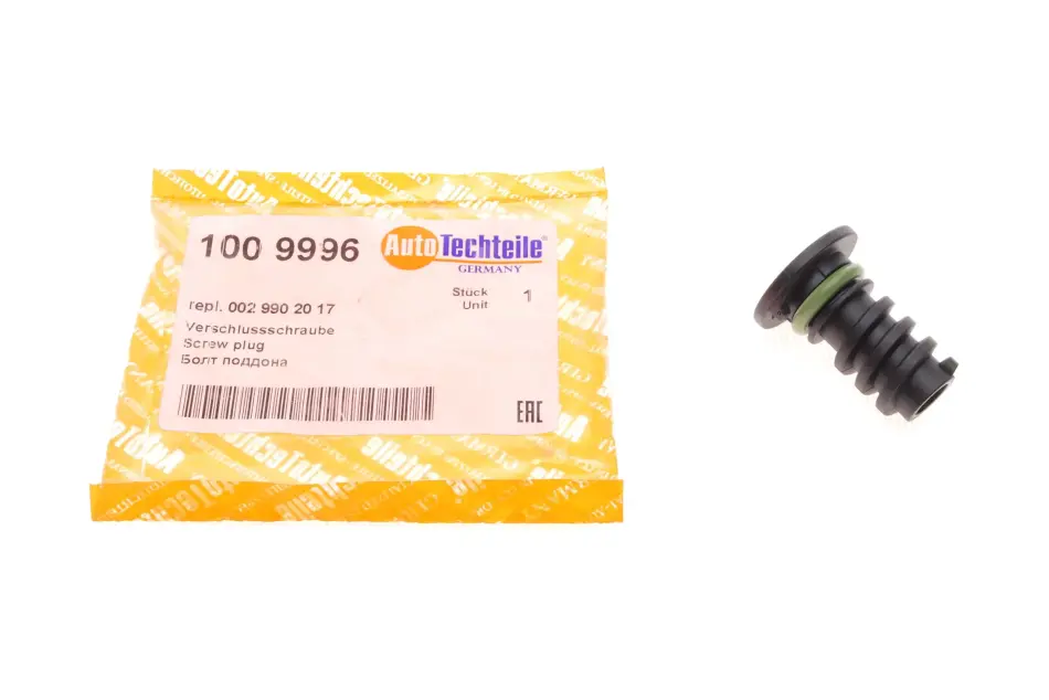 Пробка зливу мастила з ущільненнями AUTOTECHTEILE 100 9996 (фото 1)