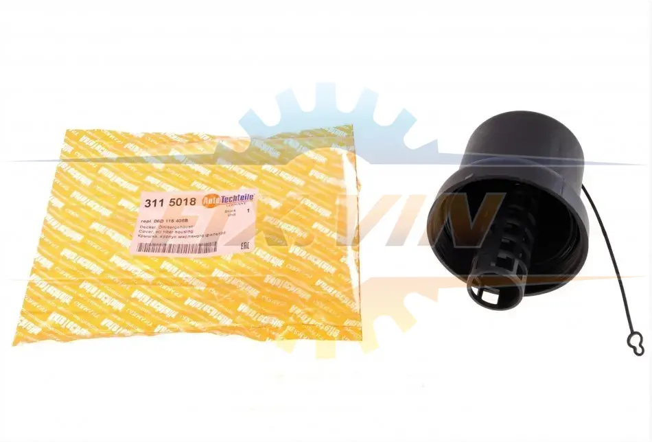 Кришка, корпус масляного фільтра AUTOTECHTEILE 311 5018 (фото 1)
