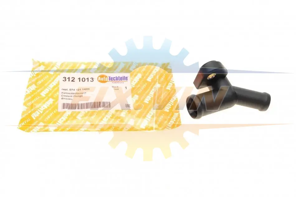 Фланець системи охолодження VW T4 2.5/2.4D AUTOTECHTEILE 312 1013 (фото 1)