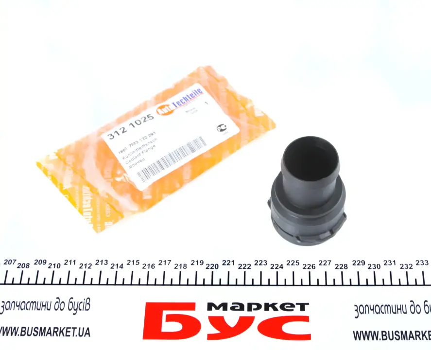 Флянець системи охолодження AUTOTECHTEILE 312 1025 (фото 1)