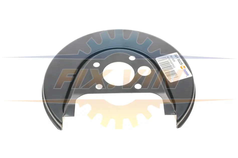 Захист диска тормозного (заднього) VW Golf IV/Skoda Octavia I/Rapid 96-19 Л. AUTOTECHTEILE 361 5025 (фото 1)