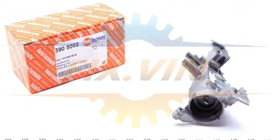 Замок запалення VW Caddy/Crafter 04- AUTOTECHTEILE 390 5002 (фото 1)
