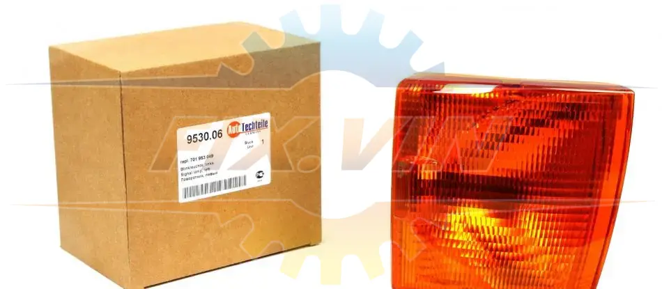 Поворот передній VW T4 90-03 (жовтий) Л. AUTOTECHTEILE 395 3006 (фото 1)