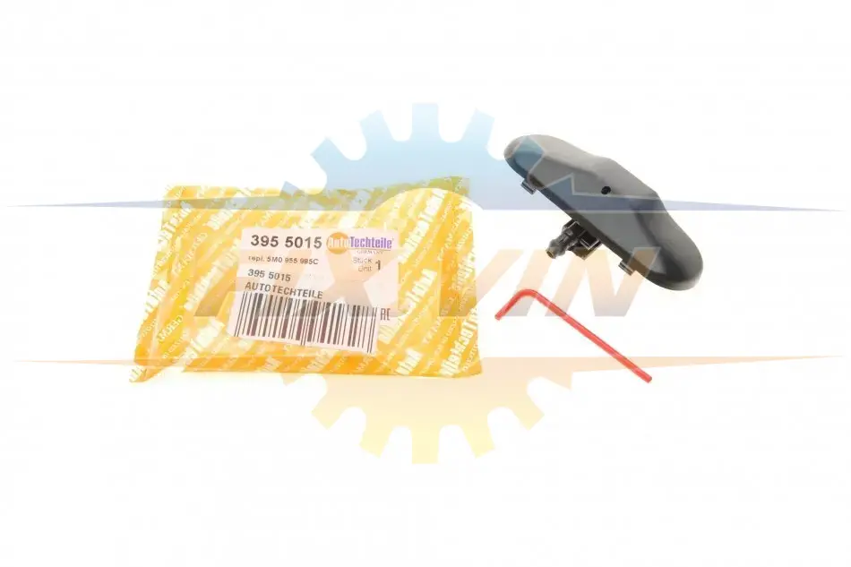 Форсунка омивача скла VW Caddy III 04-15 (переднього) AUTOTECHTEILE 395 5015 (фото 1)