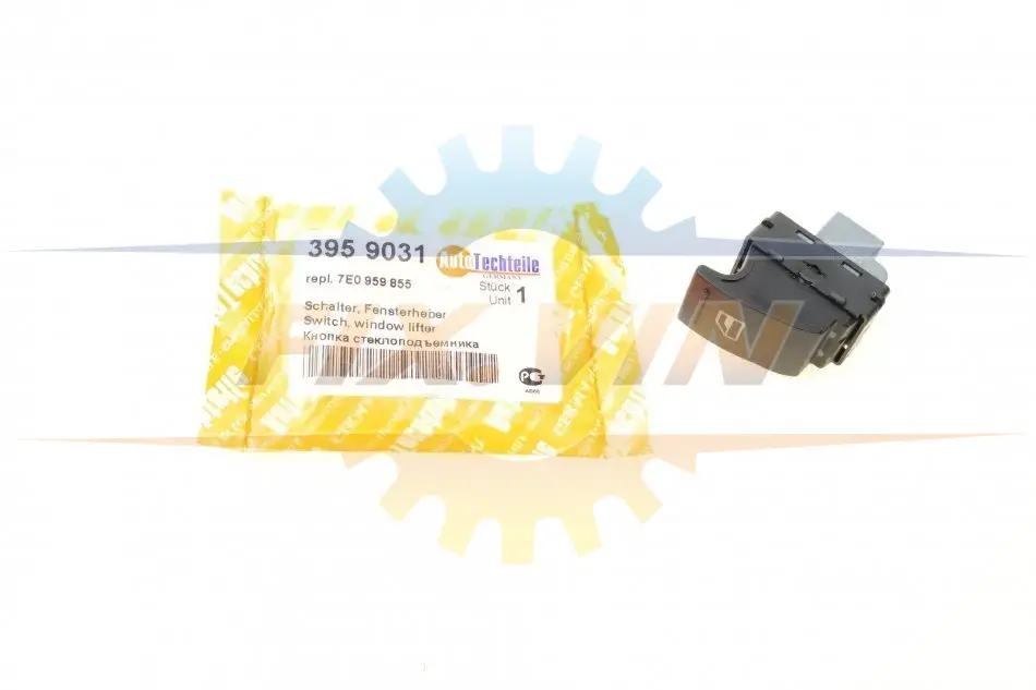 Кнопка склопідіймача AUTOTECHTEILE 395 9031 (фото 1)