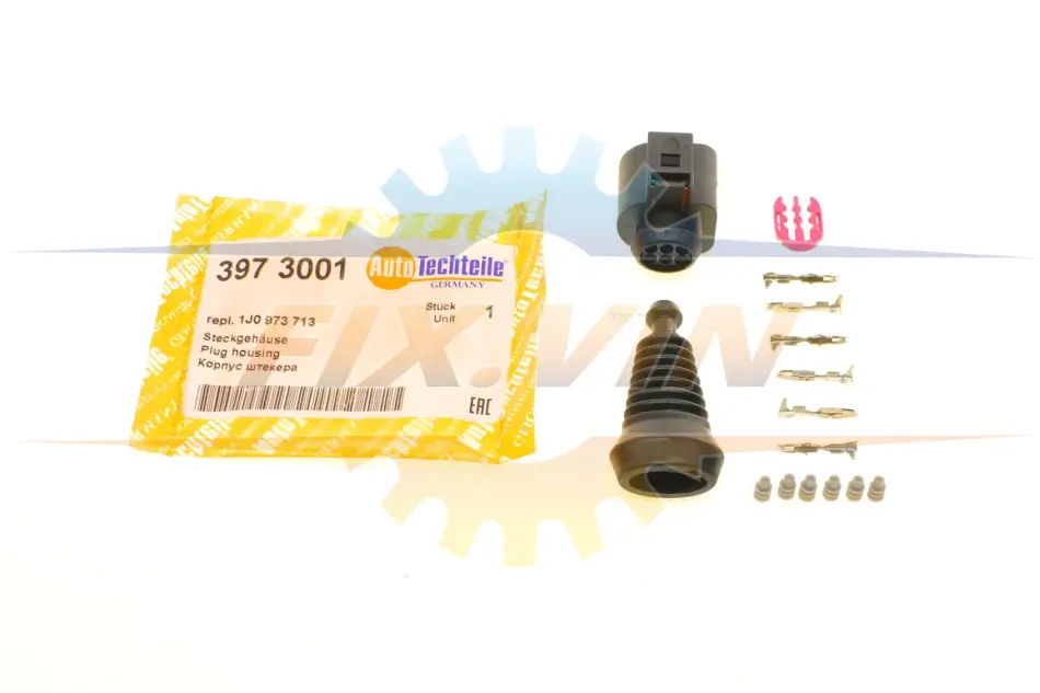 Роз\'єм (фішка) електричний VW Caddy 95-/Crafter 06-11/T4/T5/T6 95-19 AUTOTECHTEILE 397 3001 (фото 1)