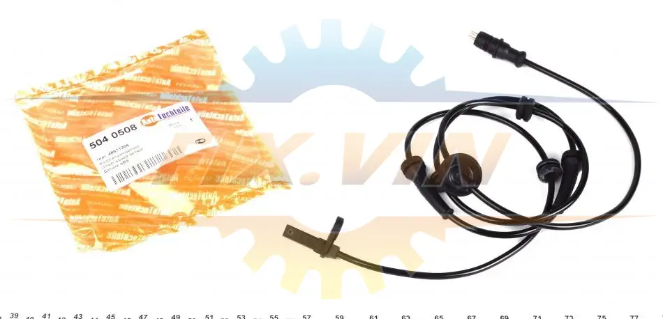 Датчик ABS (передній) Fiat Doblo 01- (L) AUTOTECHTEILE 504 0508 (фото 1)