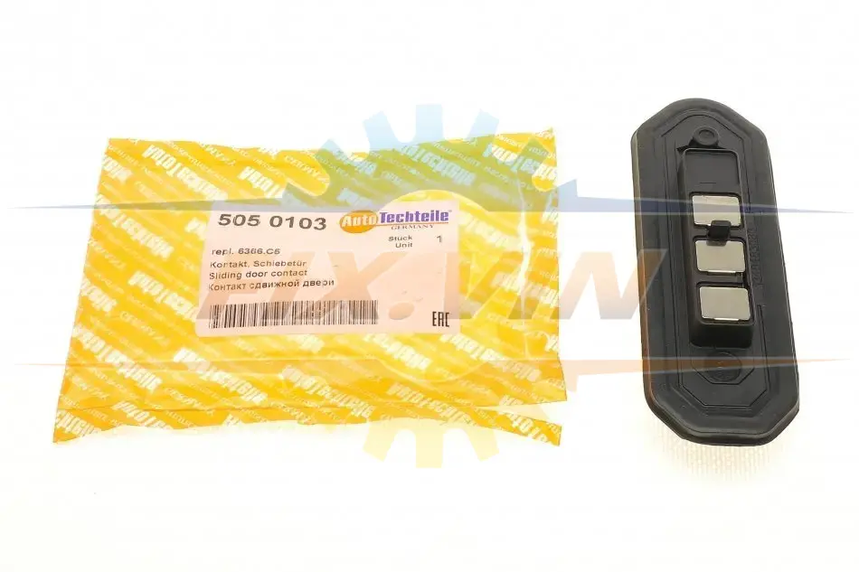Контакт дверей (бічних) Fiat Ducato 06- (3-ох контакт) (мама) AUTOTECHTEILE 505 0103 (фото 1)