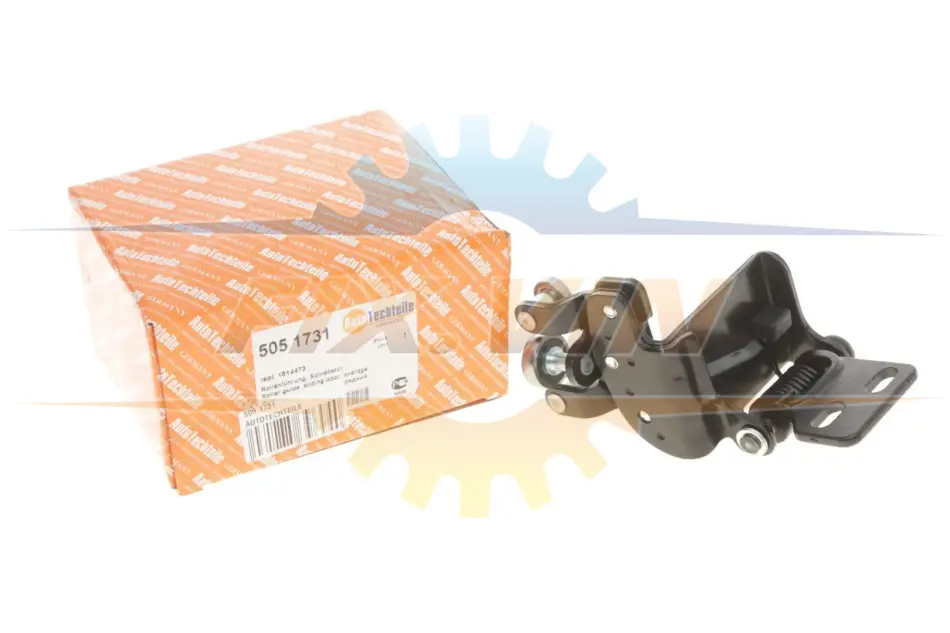 Ролик дверей (бічних/средний) Ford Transit V363 13- (R) (з кронштейном) AUTOTECHTEILE 505 1731 (фото 1)