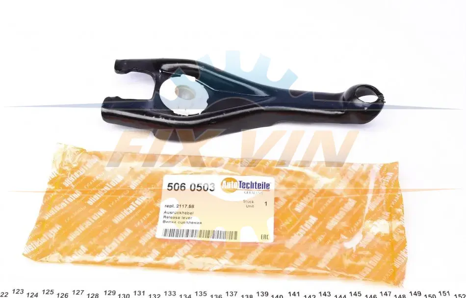 Вилка зчеплення Scudo/Jumpy 1.9D (BE4) 1,6/2.0HDI AUTOTECHTEILE 506 0503 (фото 1)