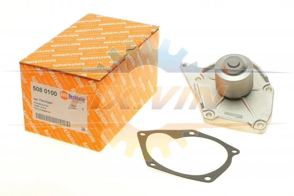 Водяний насос Kangoo/Clio/Logan/Megane/Scenic 1.5dCi 01- AUTOTECHTEILE 508 0100 (фото 1)