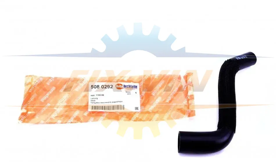 Патрубок масляного радіатора AUTOTECHTEILE 508 0292 (фото 1)