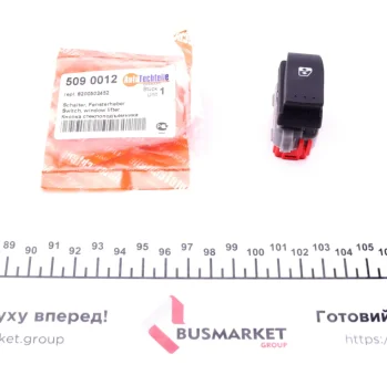 Кнопка склопідіймача (L/R) Renault Master 98-10 (8200502452) AUTOTECHTEILE 509 0012