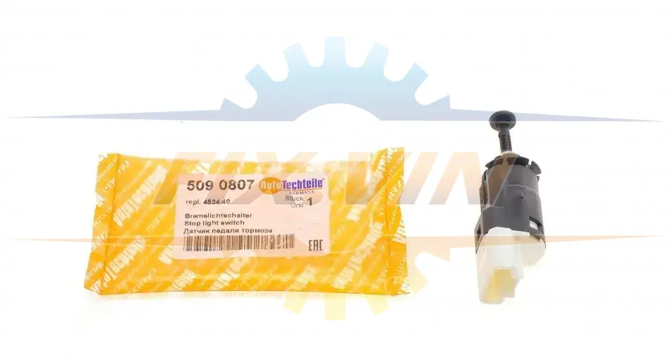 Датчик педалі гальма Citroen Berlingo/Peugeot Partner 1.4/2.0 HDi 96- (4 конт.) AUTOTECHTEILE 509 0807 (фото 1)