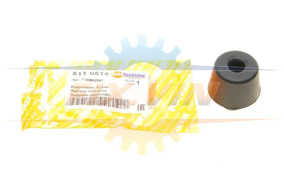 Подушка радіатора Renault Kangoo 97- AUTOTECHTEILE 511 0514 (фото 1)