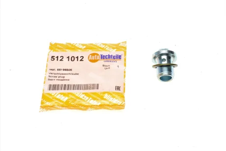 Болт піддона AUTOTECHTEILE 512 1012