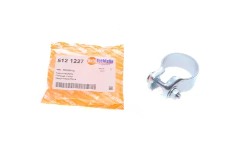Хомут глушника, RENAULT Clio/Logan/Kangoo 04- AUTOTECHTEILE 512 1227