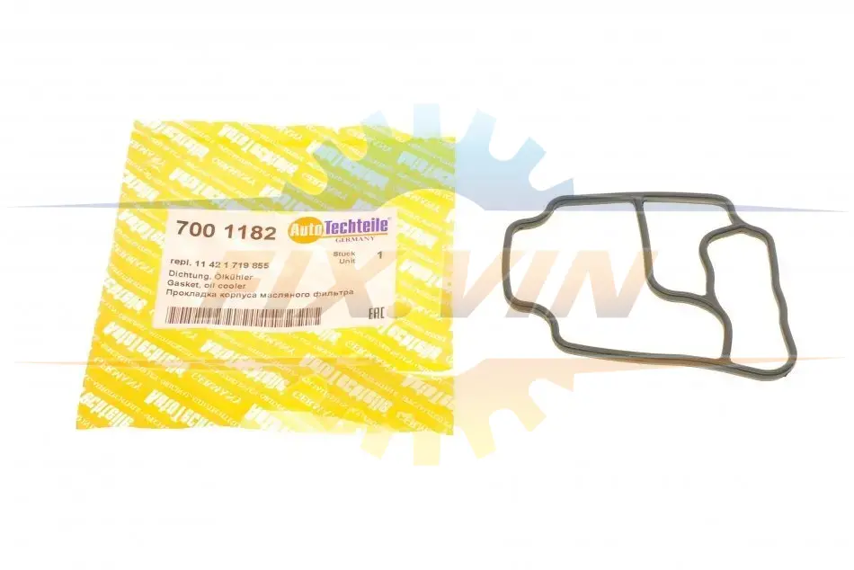 Прокладка корпусу фільтра масляного AUTOTECHTEILE 700 1182 (фото 1)