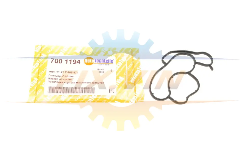 Прокладка корпусу фільтра масляного BMW X3 (E83) 2.0i 05-11 AUTOTECHTEILE 700 1194 (фото 1)