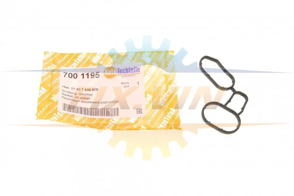 Прокладка масляного радиатора AUTOTECHTEILE 700 1195 (фото 1)