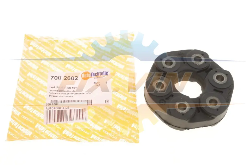 Муфта кардана еластична BMW 3 (E30/E36/E46/E90) / 5 (E34) 09/82- M10/M20/M40/M50/N40/N45/N46 AUTOTECHTEILE 700 2602 (фото 1)