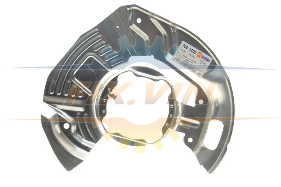 Защита переднего тормозного диска AUTOTECHTEILE 700 3402 (фото 1)