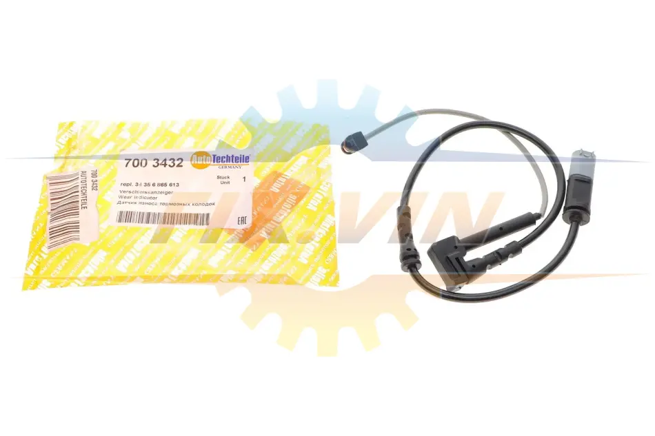 Датчик зносу гальмівних колодок AUTOTECHTEILE 700 3432 (фото 1)