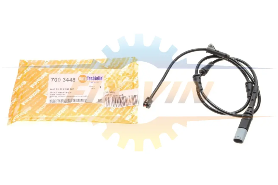 Датчик зносу гальмівних колодок AUTOTECHTEILE 700 3448 (фото 1)