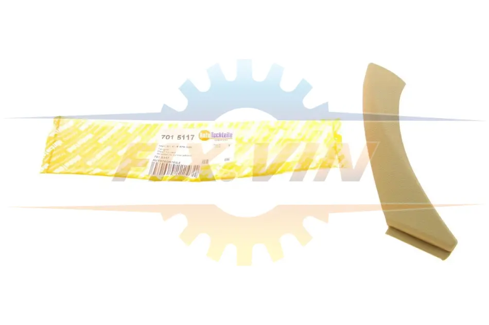 Накладка ручки дверей (передніх/внутрішня/R) BMW 3 (E90) 04-11 AUTOTECHTEILE 701 5117 (фото 1)