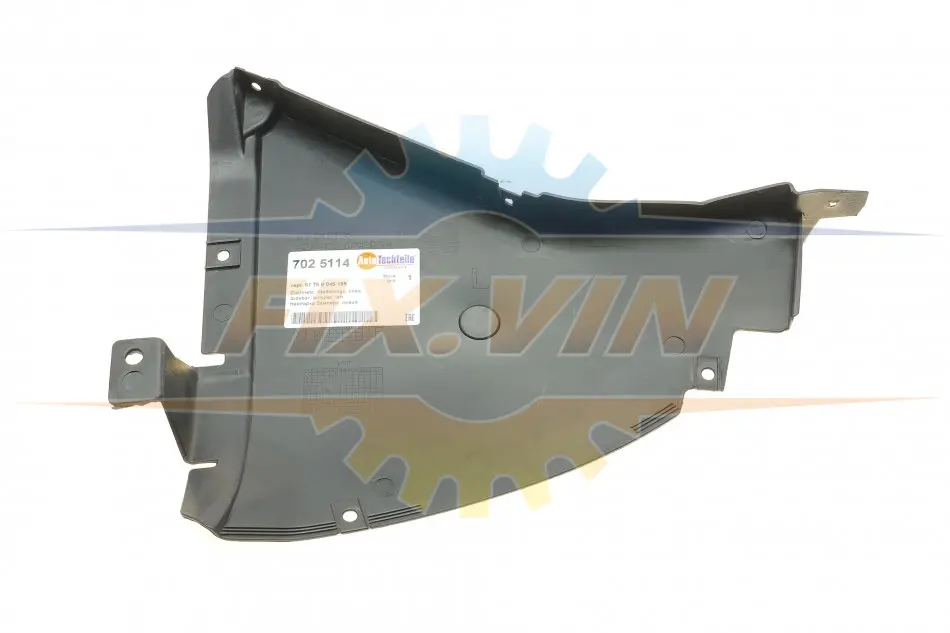 Підкрильник (передній) BMW 5 (F10) 10-17 (M-Tech) (L) N20/N47/N55/N63 AUTOTECHTEILE 702 5114 (фото 1)
