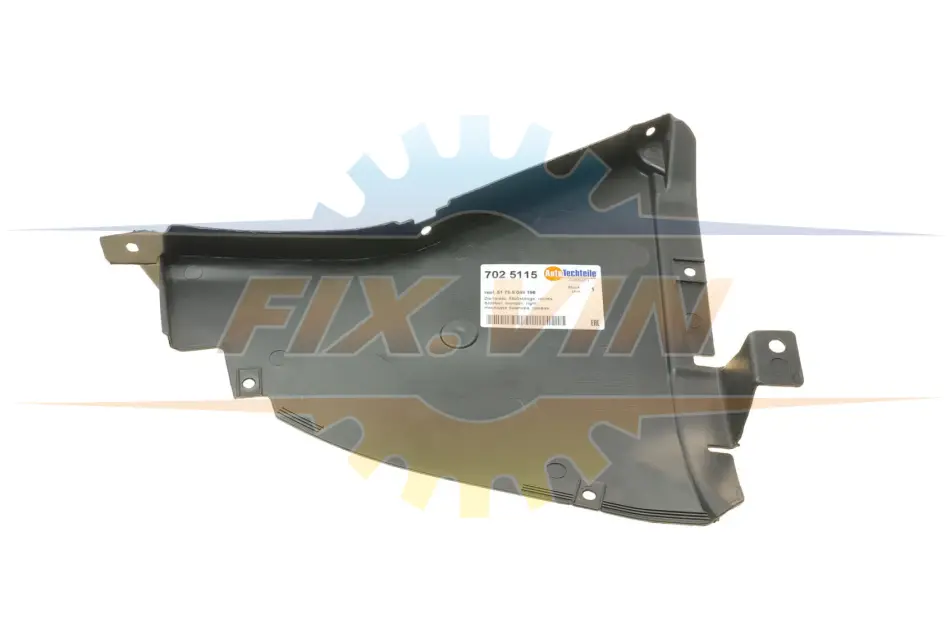 Підкрильник (передній) BMW 5 (F10) 10-17 (M-Tech) (R) N20/N47/N55/N63 AUTOTECHTEILE 702 5115 (фото 1)