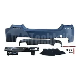 Бампер (задній) BMW 5 (F10) 09-16 (M-Technic) (з отвором PDC/2-х сторонній вихлоп 550і тип) AUTOTECHTEILE 703 5127