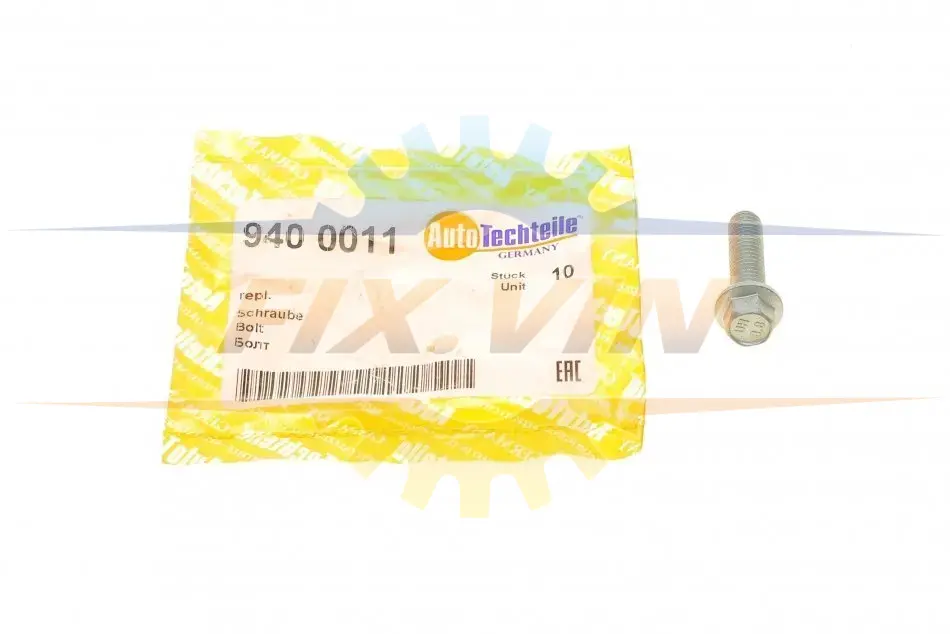 Болт (M8x1.25x30mm) AUTOTECHTEILE 940 0011 (фото 1)
