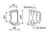 Радіатор масляний КПП BMW 3 F30 (12-), 5 F10 (10-), 7 F01 (09-), X3 F25 (11-), X5 F15 (14-) 3.0D AVA AVA COOLING BW3556 (фото 1)