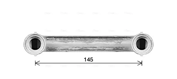 Теплообмінник, Система опалення салону AVA COOLING BW6615 (фото 1)