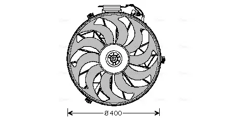 Вентилятор AVA COOLING BW7507 (фото 1)