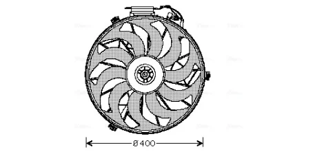 Вентилятор AVA COOLING BW7507