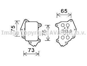 Охолоджувач оливи AVA COOLING CN3309 (фото 1)