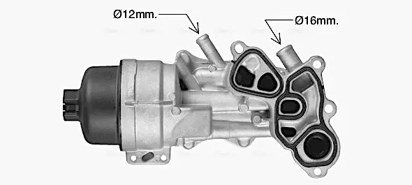 Радіатор масляний CITROEN/ MINI / PEUGEOT (вир-во AVA) AVA COOLING CN3337H (фото 1)