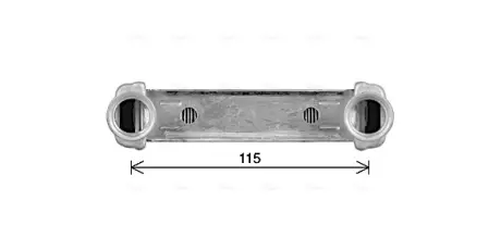 Радіатор обігрівача салону PSA Jumpy Expert 16>, C4 Picasso 13>, 5008 16> AVA AVA COOLING CN6339