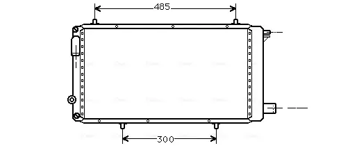 Теплообменник AVA COOLING CNA2073 (фото 1)