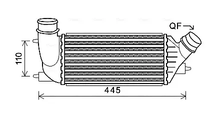 Теплообменник AVA COOLING CNA4270 (фото 1)