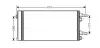 Радіатор кондиціонера CITROEN JUMPER / PEUGEOT BOXER 2.0D 16- (вир-во AVA) AVA COOLING CNA5246D (фото 1)