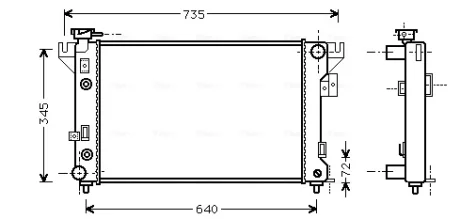 Теплообменник AVA COOLING CR2032