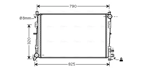 Теплообменник AVA COOLING CR2092