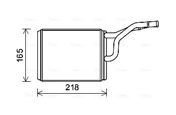 Теплообменник AVA COOLING CRA6137