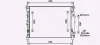AVA OPEL Радіатор охолодження двиг. Antara, Chevrolet Captiva 2.2CDTi 10- (акпп) AVA COOLING CT2067 (фото 1)